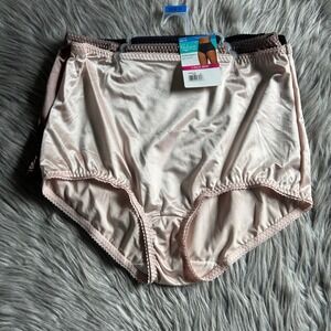 Vanity Fair Undershapers Panties Women's Size 3XL/10 Light Control Underwear NEW